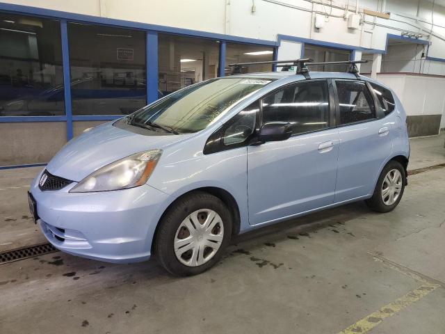 HONDA FIT 2010 blue  gas JHMGE8H28AC013355 photo #1