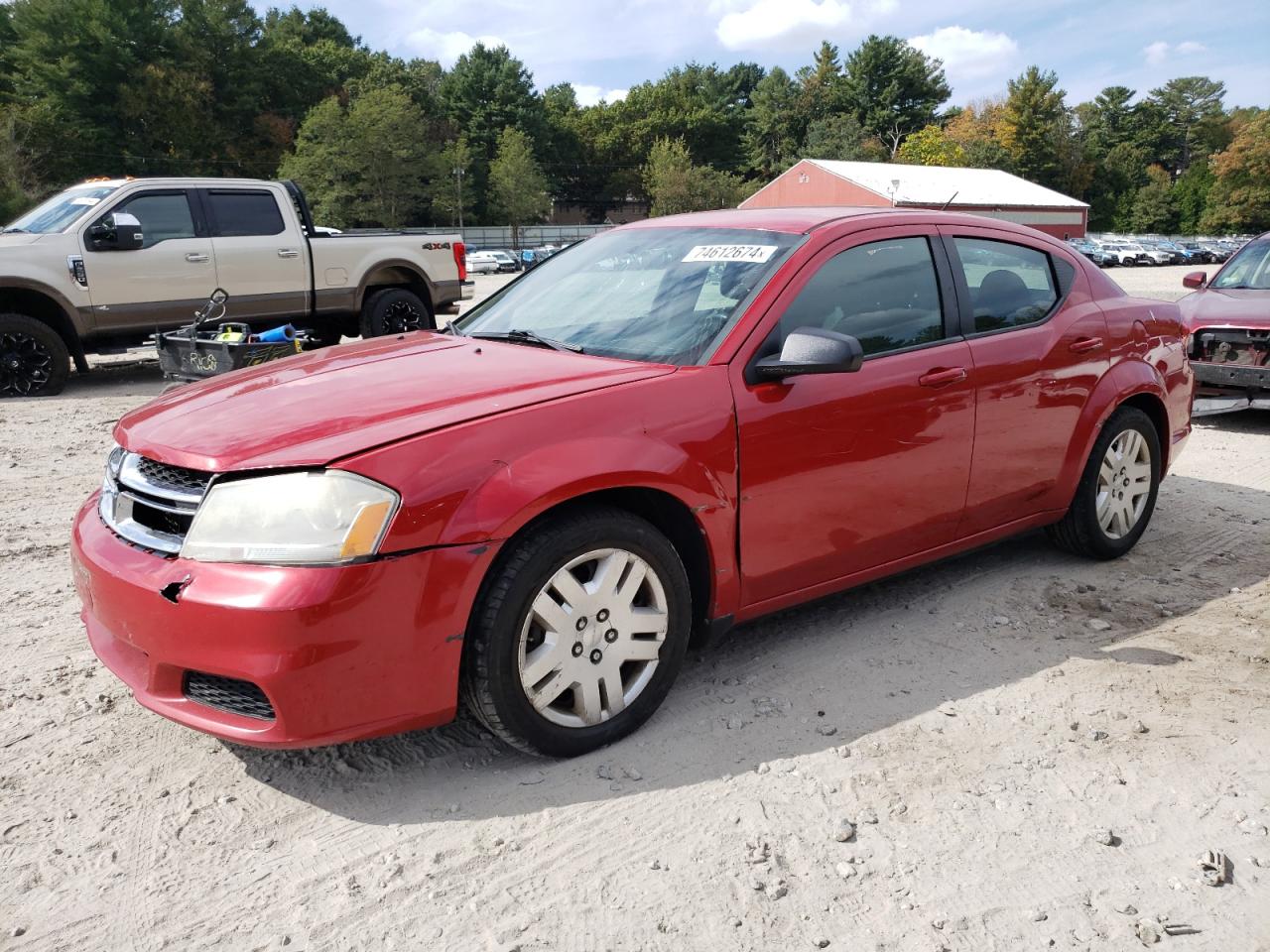 Lot #2885399881 2013 DODGE AVENGER SE