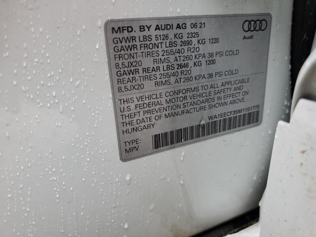 2021 AUDI Q3 PREMIUM - WA1EECF35M1151775