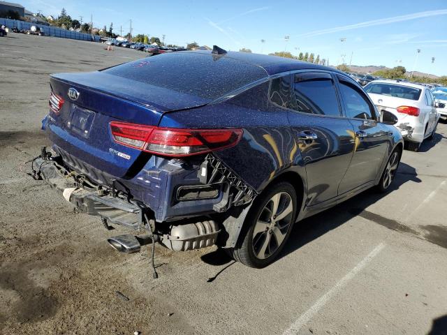 KIA OPTIMA SX 2018 blue  gas 5XXGW4L21JG216909 photo #4