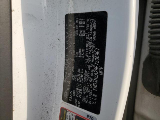 2015 KIA SOUL - KNDJN2A29F7206967