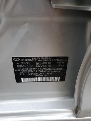 2016 HYUNDAI ELANTRA SE - 5NPDH4AEXGH718857