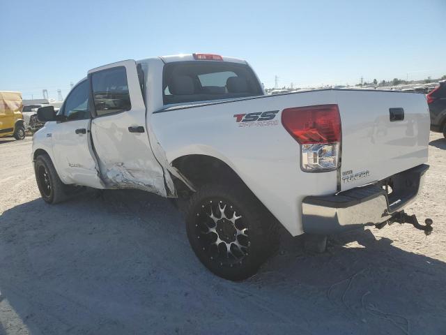 TOYOTA TUNDRA CRE 2013 white  gas 5TFEY5F12DX145128 photo #3