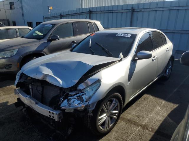 INFINITI Q40 2015 silver  gas JN1CV6AP0FM500337 photo #1