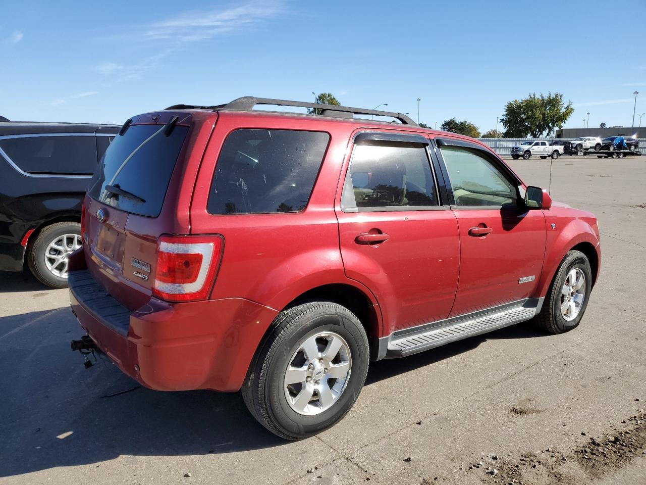 FORD ESCAPE LIM 2008 red 4dr spor gas 1FMCU94108KC24633 photo #4