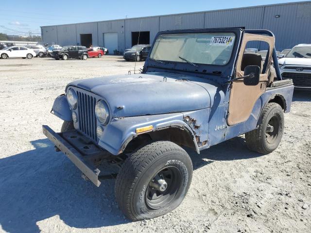 JEEP JEEP CJ5 1981 blue  gas 1JCCM85A3BT015853 photo #1