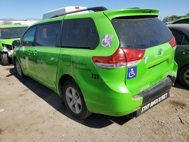 VIN 5TDKK3DC5ES494627 2014 Toyota Sienna, LE no.2