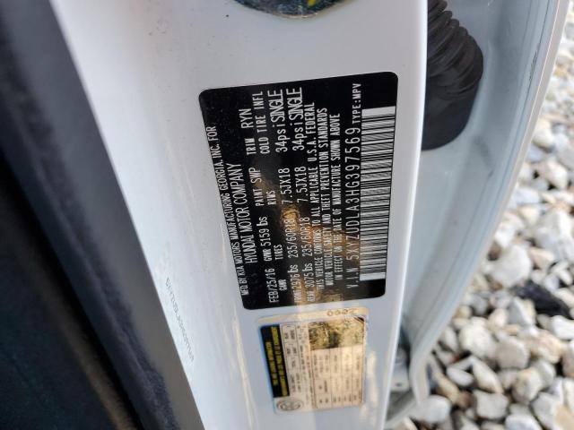 2017 HYUNDAI SANTA FE S - 5XYZUDLA3HG397569