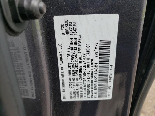 2020 HONDA ODYSSEY LX 5FNRL6H29LB040851