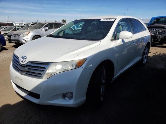 TOYOTA VENZA 2009 white  gas 4T3BK11A99U014620 photo #1