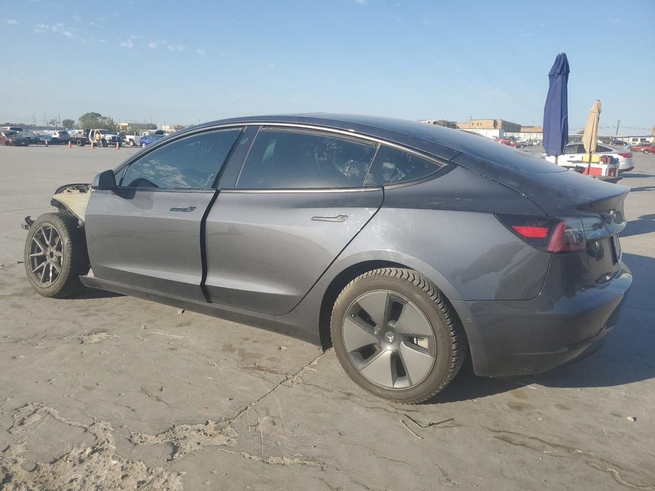 Lot #2953005661 2021 TESLA MODEL 3