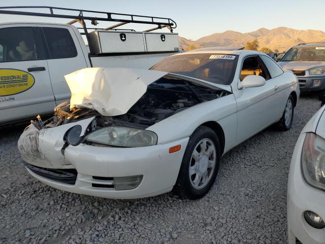 LEXUS SC 400 1996 white coupe gas JT8CH32Y6T0049815 photo #1