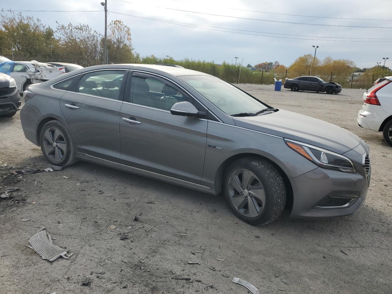 Lot #2937902824 2017 HYUNDAI SONATA HYB