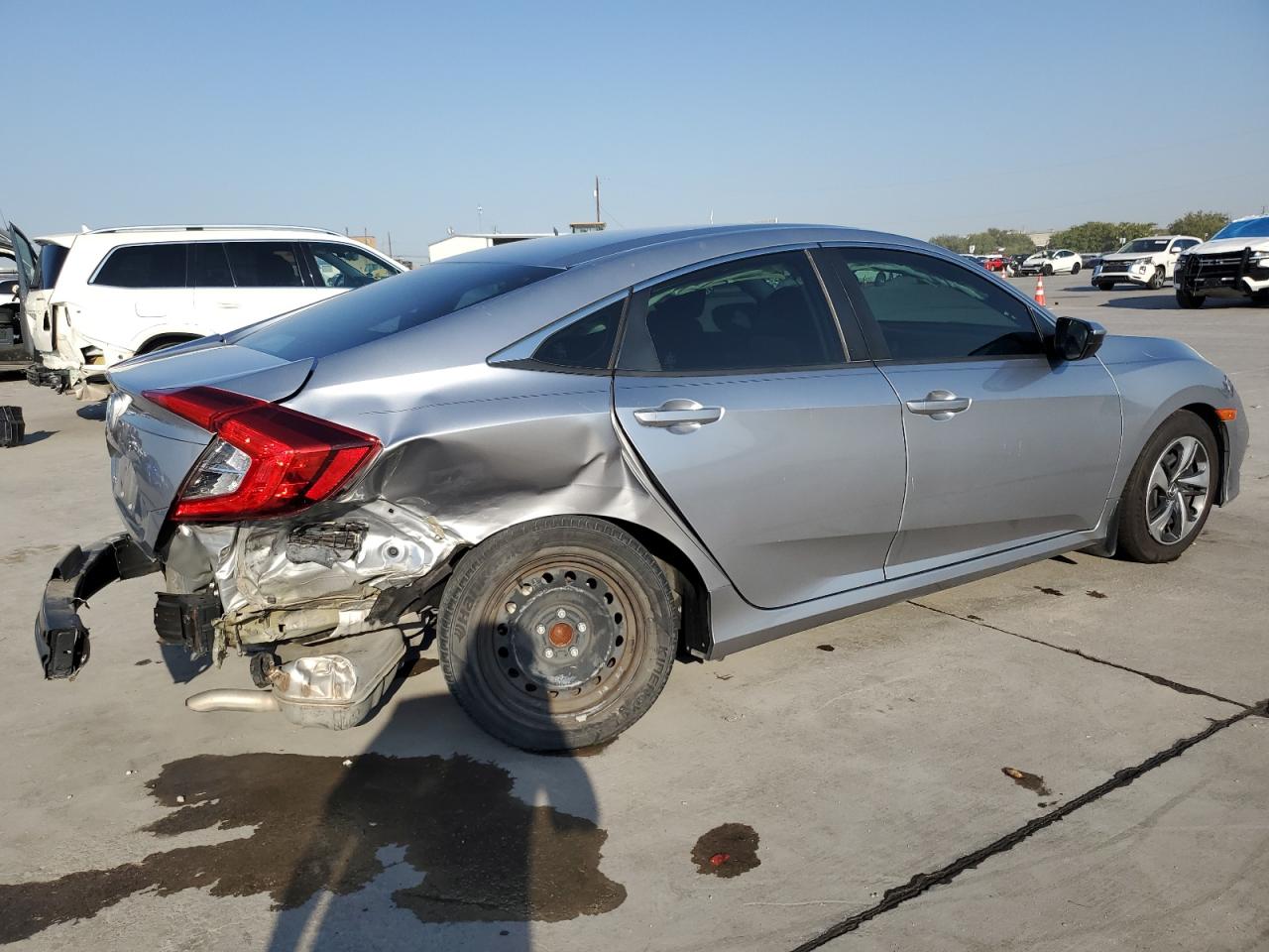 Lot #2953005646 2021 HONDA CIVIC LX