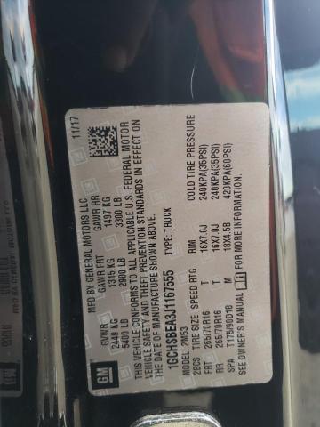 2018 CHEVROLET COLORADO - 1GCHSBEA3J1167555