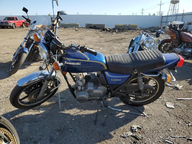 KAWASAKI KZ650 1978 blue   KZ650D008978 photo #4