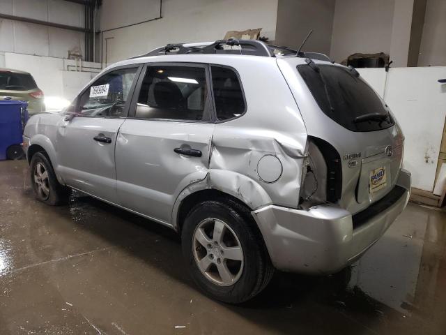 HYUNDAI TUCSON GLS 2008 gray  gas KM8JM12B58U908862 photo #3