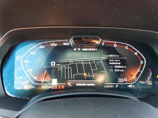 2020 BMW X7 M50I 5UXCX6C0XL9C02983