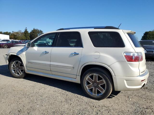 GMC ACADIA DEN 2012 white  gas 1GKKRTED1CJ371635 photo #3