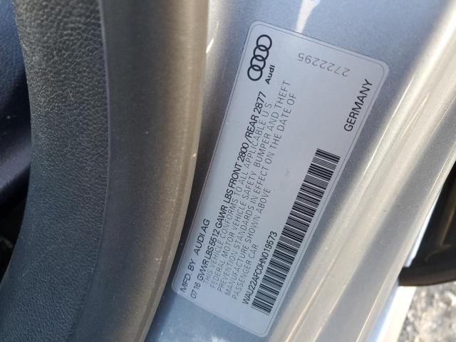 2017 AUDI A7 PRESTIG WAU22AFC0HN019573