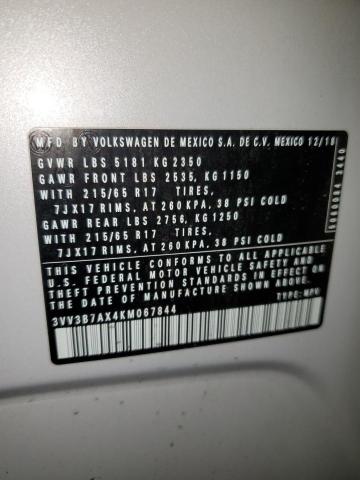 2019 VOLKSWAGEN TIGUAN SE - 3VV3B7AX4KM067844