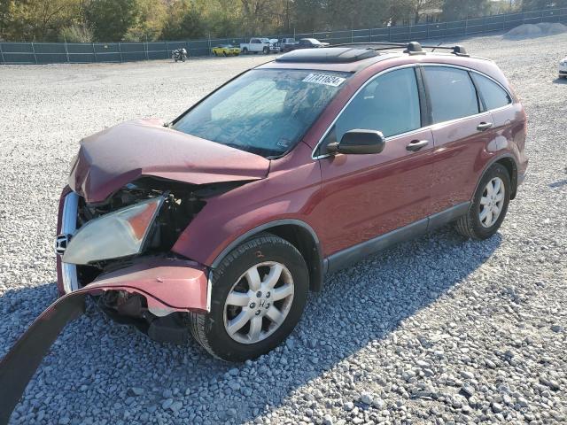 HONDA CR-V EX 2009 maroon 4dr spor gas 5J6RE48579L064137 photo #1