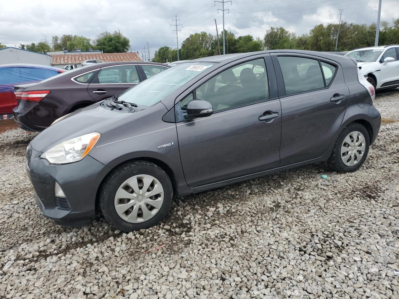 Lot #2976534591 2014 TOYOTA PRIUS C