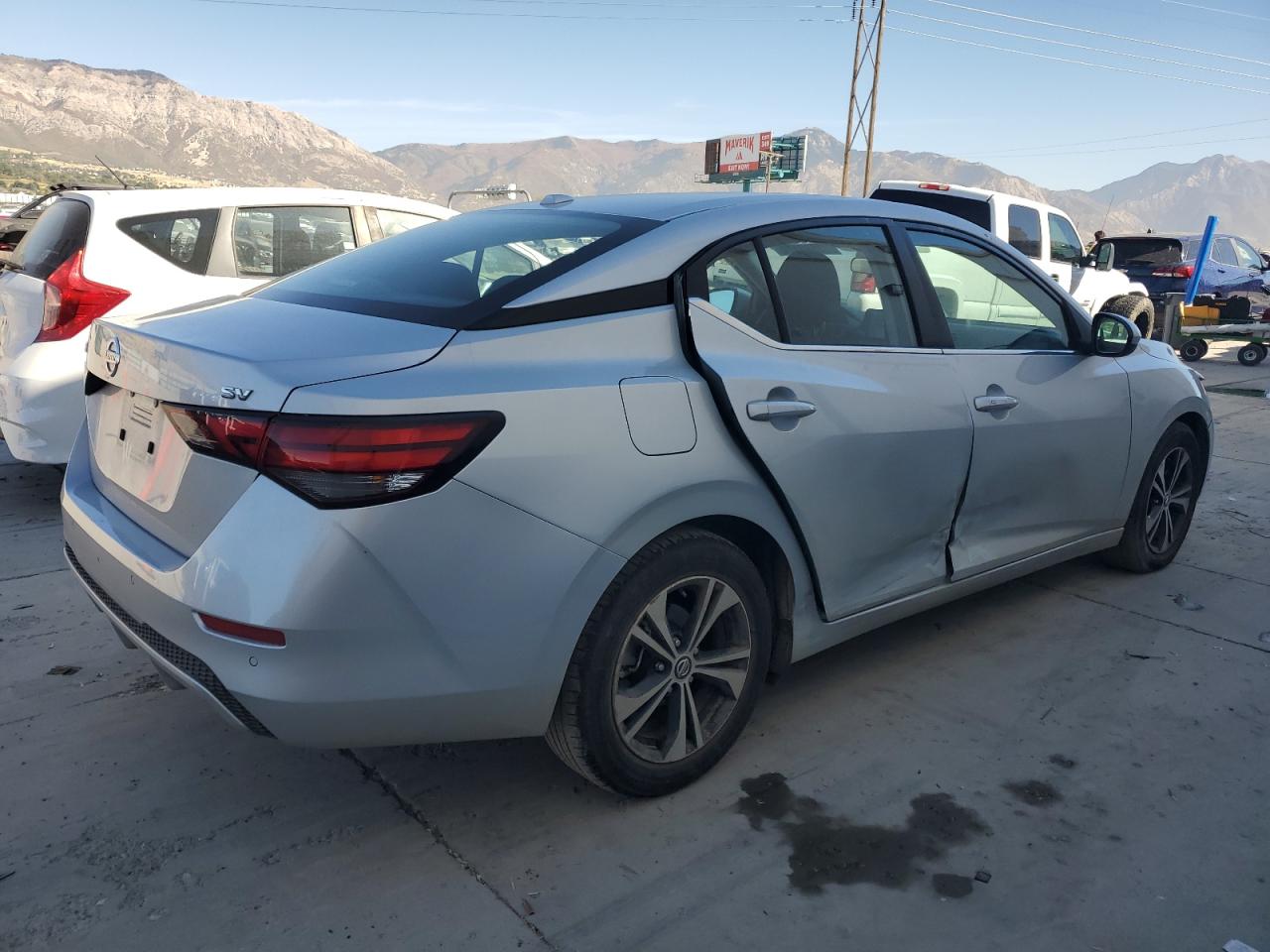 Lot #2921809538 2021 NISSAN SENTRA SV