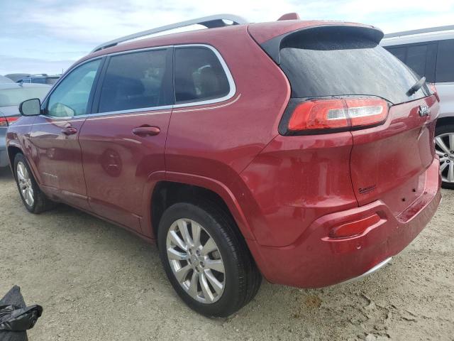 JEEP CHEROKEE O 2017 burgundy  gas 1C4PJLJB2HW510260 photo #3