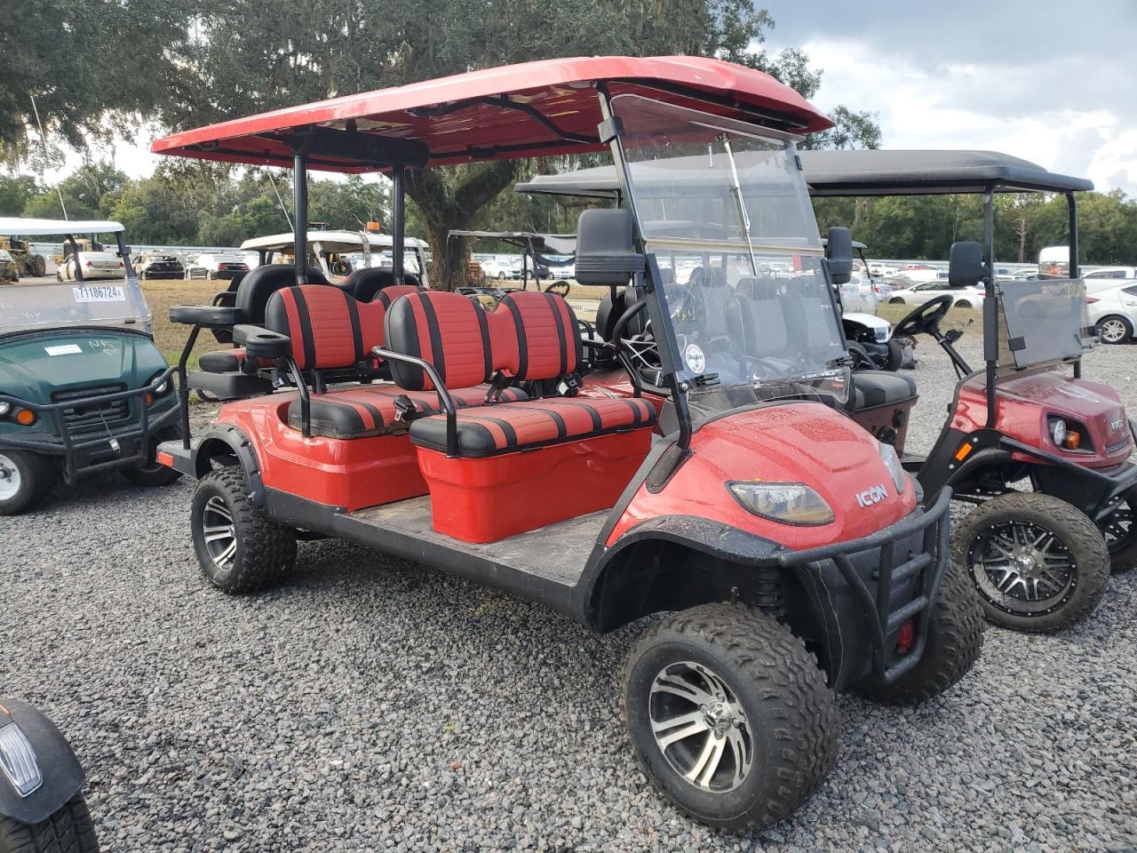 ICON GOLF CART 2021 red   FLA114301 photo #1