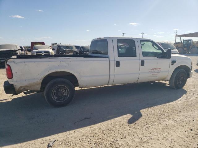 FORD F250 SUPER 2010 white crew pic gas 1FTSW2A58AEA90242 photo #4