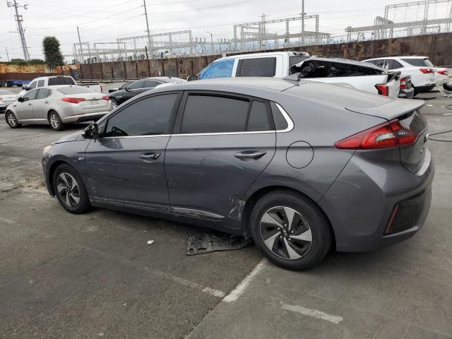 HYUNDAI IONIQ SEL 2018 gray  hybrid engine KMHC75LC7JU060648 photo #3