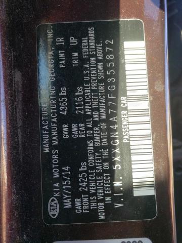2015 KIA OPTIMA EX - 5XXGN4A77FG355872
