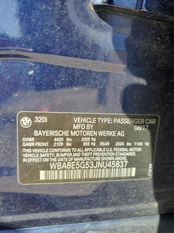 2018 BMW 320 XI - WBA8E5G53JNU45837