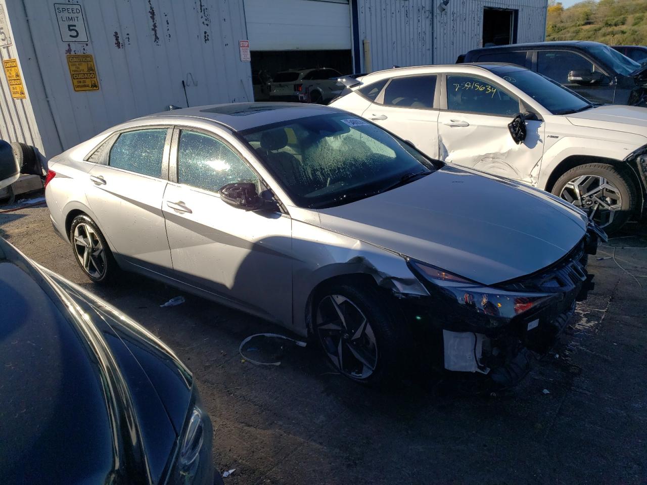 Lot #2947571752 2021 HYUNDAI ELANTRA SE