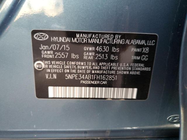 2015 HYUNDAI SONATA SPO - 5NPE34AB1FH162851