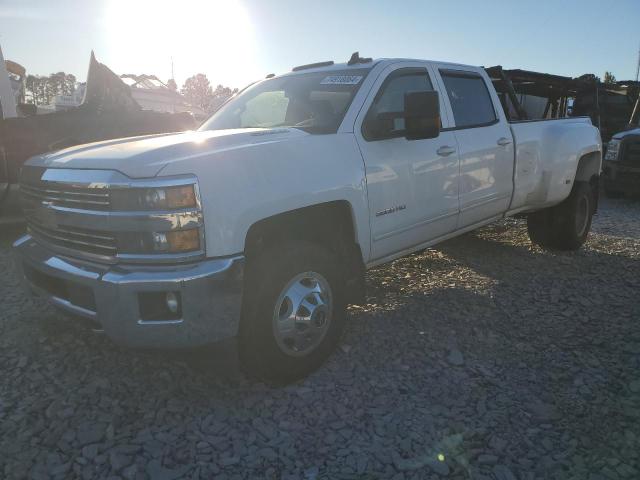 CHEVROLET SILVERADO 2015 white crew pic diesel 1GC4KZC86FF547426 photo #3