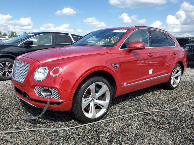 BENTLEY BENTAYGA 2017 red  gas SJAAC2ZV1HC014037 photo #1