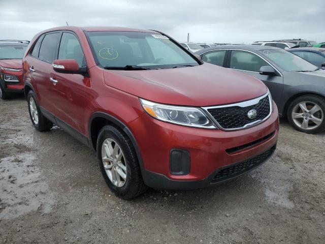 VIN 5XYKT3A62EG540665 2014 KIA Sorento, LX no.4