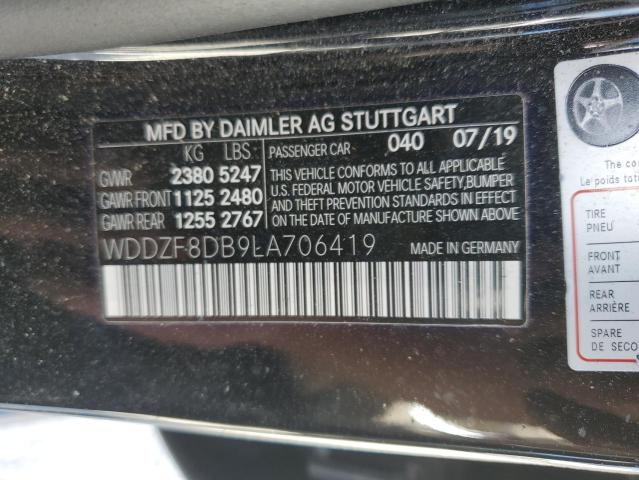 VIN WDDZF8DB9LA706419 2020 Mercedes-Benz E-Class, 350 no.12