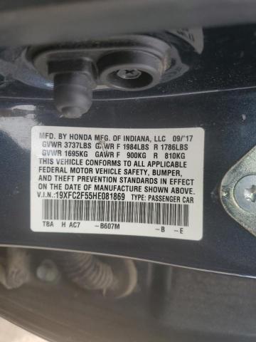 2017 HONDA CIVIC LX - 19XFC2F55HE081869
