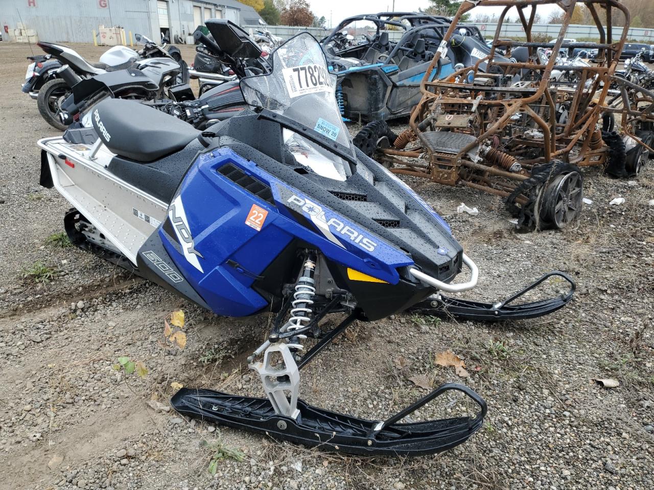 Lot #2942824745 2017 POLARIS SNOWMOBILE