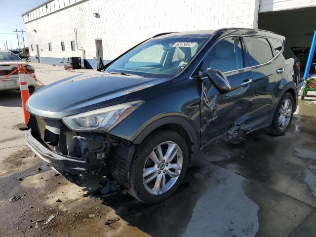 HYUNDAI SANTA FE S 2013 black  gas 5XYZU3LA5DG079232 photo #1