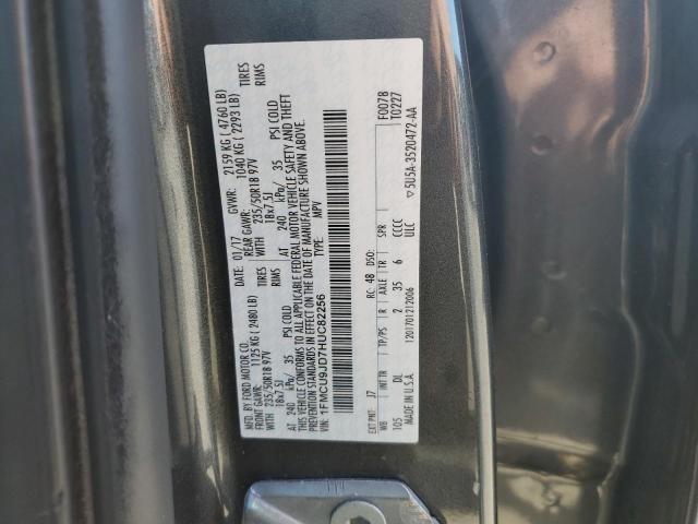 2017 FORD ESCAPE TIT - 1FMCU9JD7HUC82256