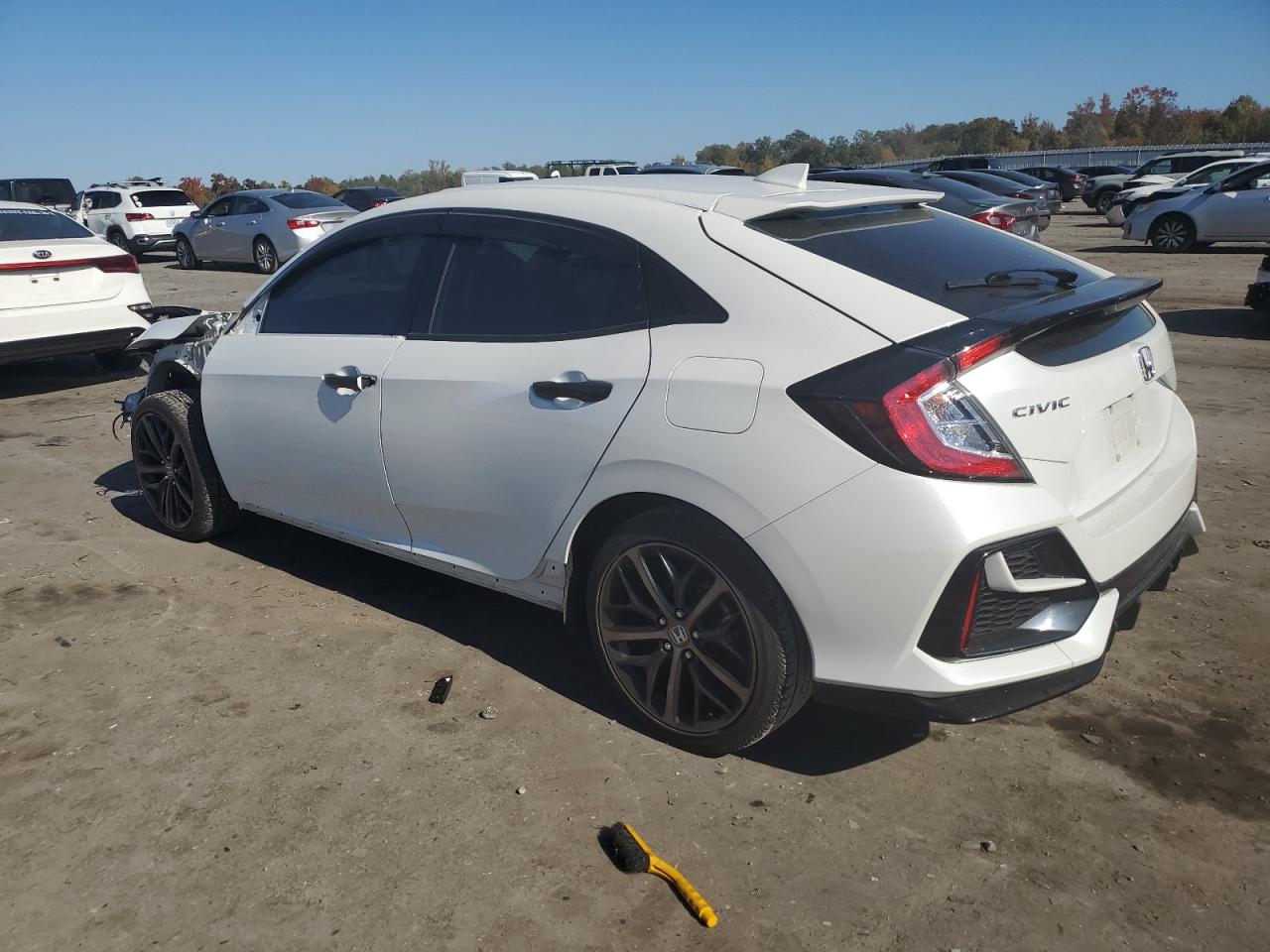 Lot #2974437474 2021 HONDA CIVIC SPOR