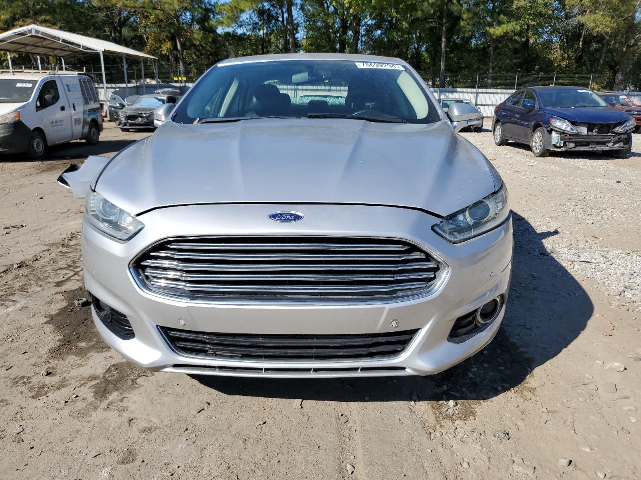 Lot #2921275931 2014 FORD FUSION TIT