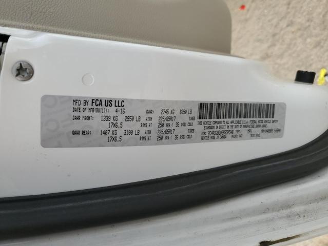 2016 DODGE GRAND CARA - 2C4RDGBG0GR350548