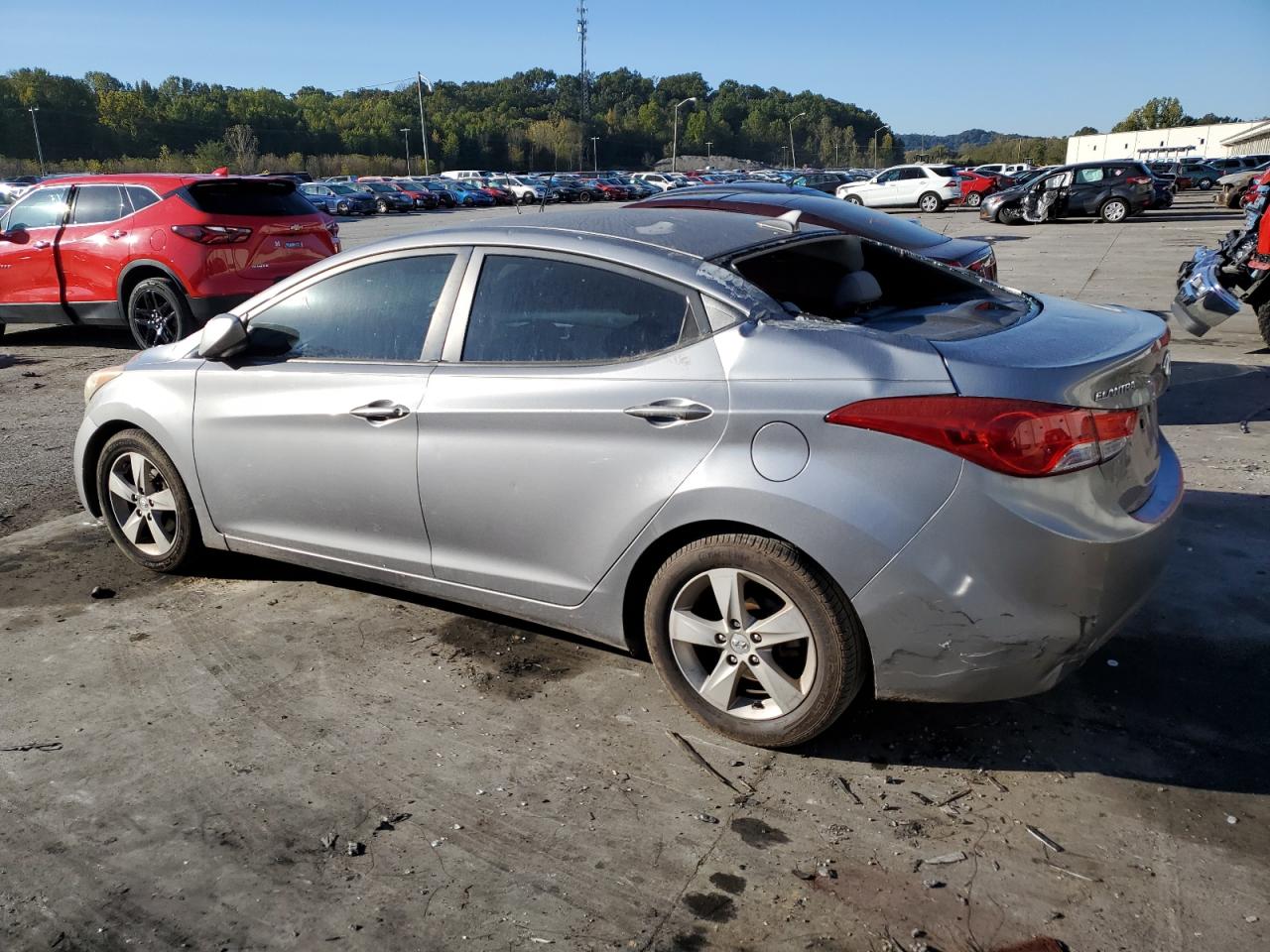 Lot #2897763298 2011 HYUNDAI ELANTRA GL