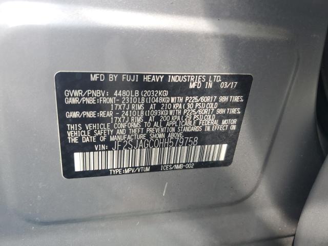 VIN JF2SJAGC0HH579758 2017 Subaru Forester, 2.5I Pr... no.13