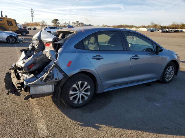 TOYOTA COROLLA LE 2022 blue  hybrid engine JTDEAMDE0NJ055646 photo #4